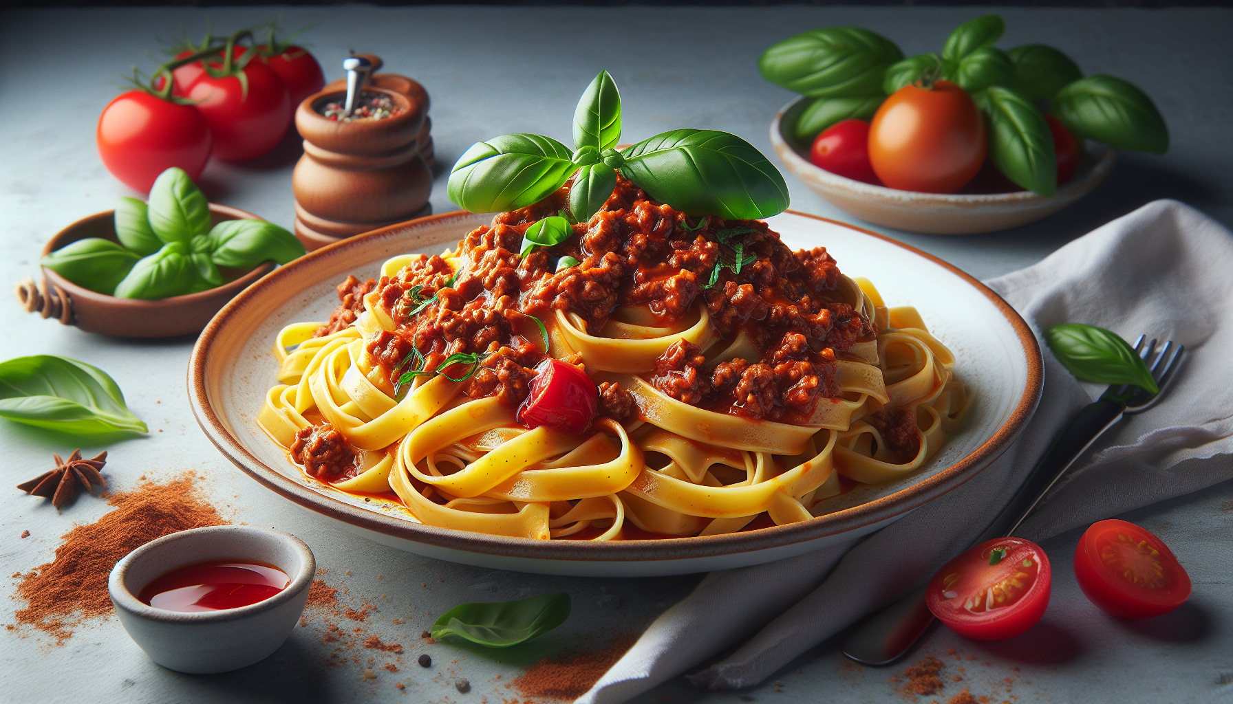 tagliatelle alla bolognese